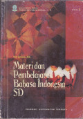 Materi Pembelajaran Bahasa Indonesia SD