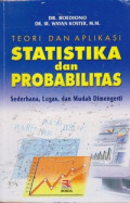 Teori dan Aplikasi Statistika dan Probalitas