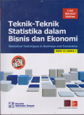 TEKNIS-TEKNIK STATISTIKA DALAM BISNIS DAN EKONOMI : STATISTICAL TECHNIQUES IN BUSINESS AND ECONOMICS : BUKU 1