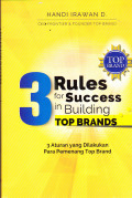 3 RULES FOR SUCCESS IN BUILDING TOP BRANDS :
3 Aturan Yang di Lakukan Para Pemenang Top Brand