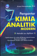 PENGANTAR KIMIA ANALTIK MODERN 
METODE DAN APLIKASI
