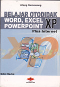 BELAJAR OTODIDAK WORD,EXEL POWERPOINT XP PLUS INTERNET