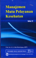 Manajemen Mutu Pelayanan Kesehatan Edisi 2