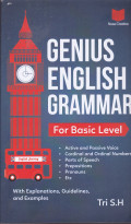 GENIUS ENGLISH GRAMMAR : FOR BASIC LEVEL