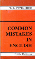 COMMON MISTAKES IN ENGLISH