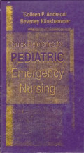 Quick Reference for Pediatric Emergency Nursing