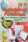 Metodologi Penelitian untuk Mahasiswa Farmasi