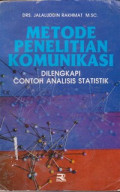 Metode Penelitian Komunikasi