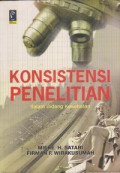Konsistensi Penelitian Dalam Bidang Kesehatan