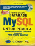Pemrograman Database MySQL untuk Pemula