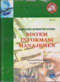 Management Information systems=Sistim Informasi Manajemen