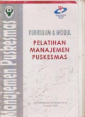 Kurikulum & Modul Pelatihan Manajemen Puskesmas