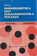 Biofarmasetika dan Farmakokinetika Terapan