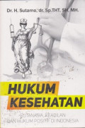 Hukum Kesehatan : Eutanasia, Keadilan dan Hukum Positif di Indonesia
