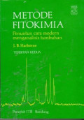 Metode Fitokimia : Penuntun cara modern menganalisa tumbuhan